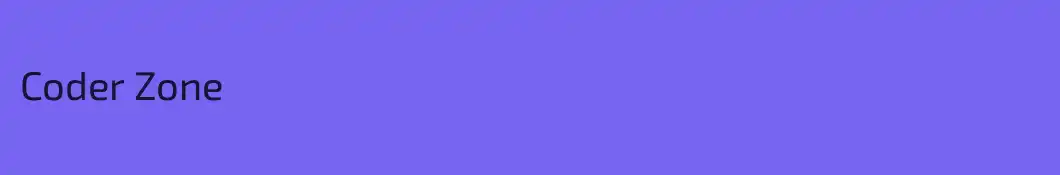 Coder Zone